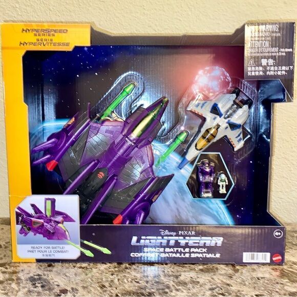 BUZZ Lightyear Hyperspeed Series Space Battle Pack TOY STORY Disney Pixar - Picture 1 of 14